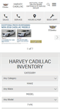 Mobile Screenshot of harveycadillac.com